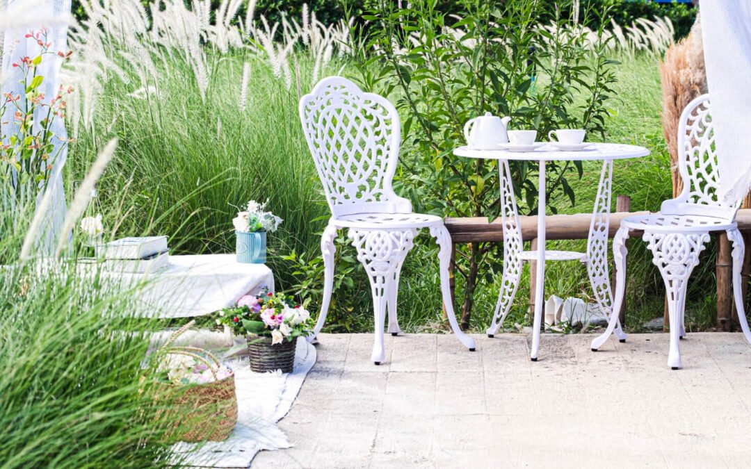 Einen weißen Garten planen