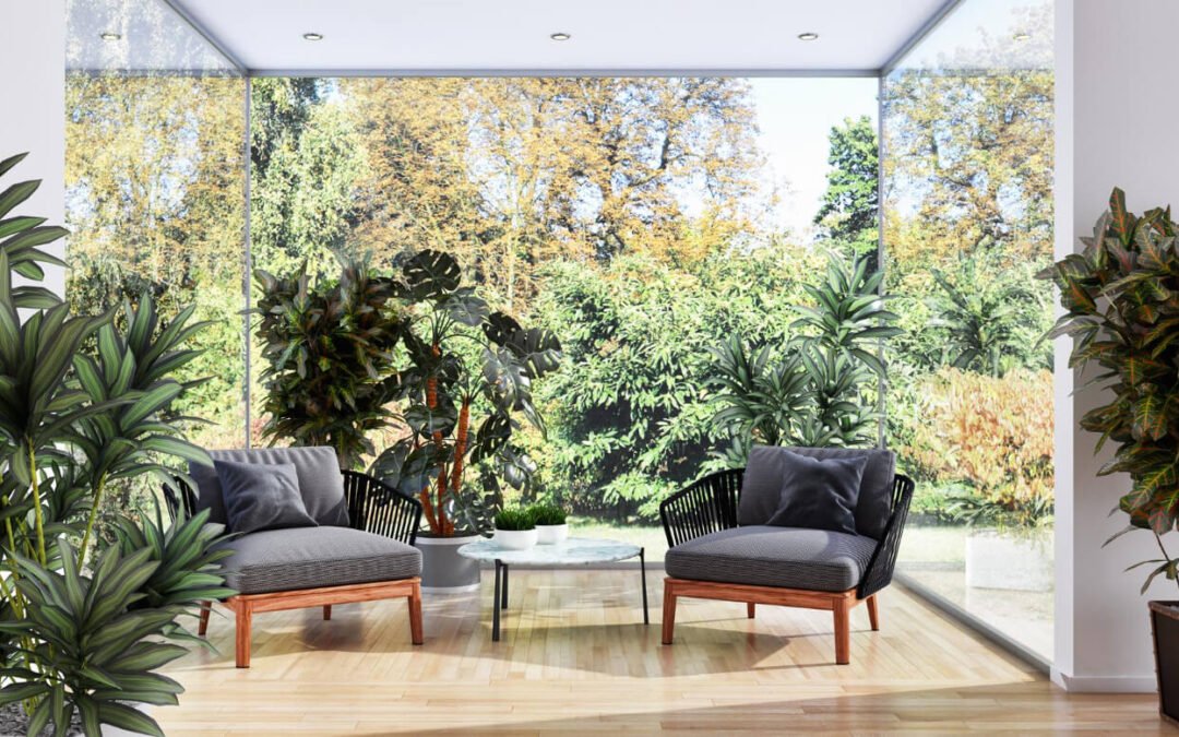 Terrasse als Verlängerung des Wohnzimmers