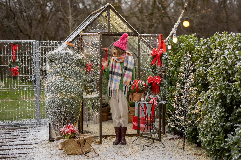 Weihnachtsgarten voller Magie