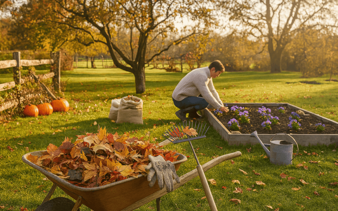 Gartenarbeiten im Oktober
